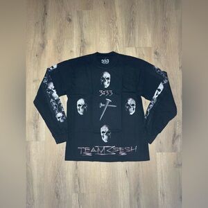 Half Evil x TeamSesh 3:33 Sesh ‘Black’ Long Sleeve T-Shirt